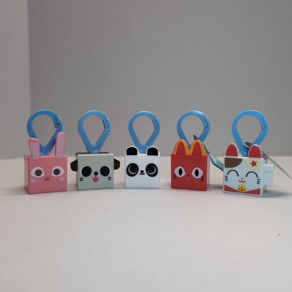 Lot of 5 McDonald's 2024 Happy Meal Toys Pet Simulator Roblox QR code - Picture 2 of 12